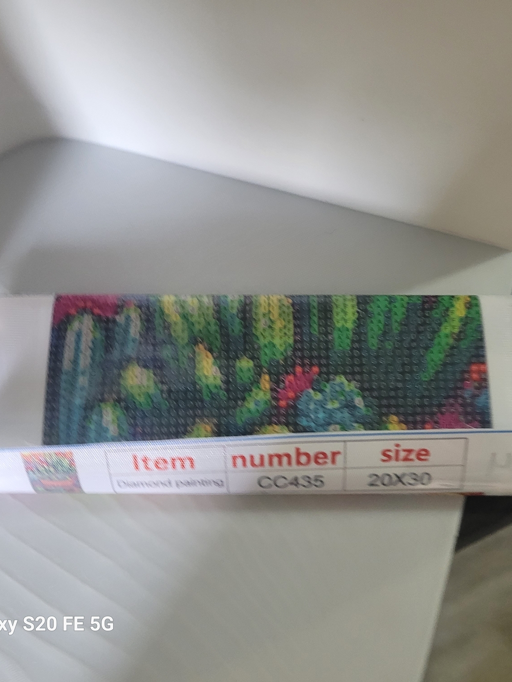 Small Floral Diamond Art Kit